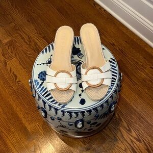 Veronica Beard Ivy Woven Wedge Espadrille Sandals